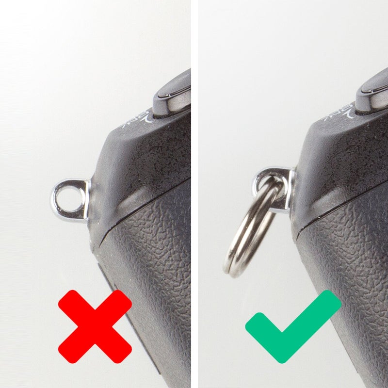 OP/TECH USA 1301112 Mini QD Loops - 1mm - System Connectors, Black - Image 3